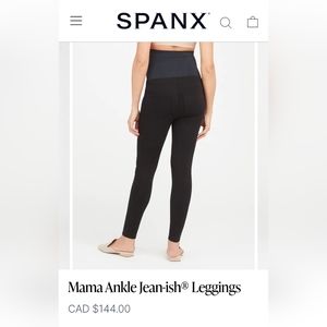 Spanx mama Jean-ish leggings - Size XS
